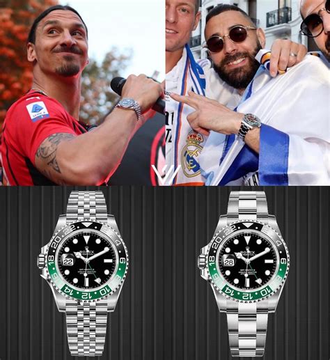 celebrities with Rolex gmt master